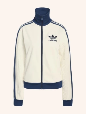 Adidas Originals Bluza Knit Classic Z Mieszanki Materiałów weiss