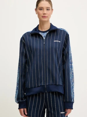 adidas Originals bluza Liberty damska kolor granatowy wzorzysta JC5306