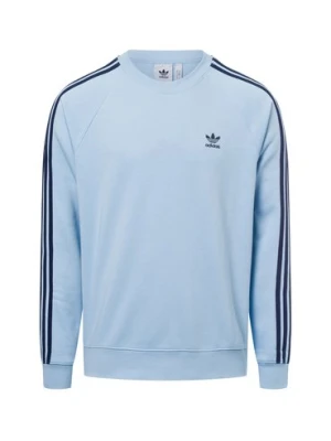 adidas Originals Bluza męska - 3-Stripes Crew Mężczyźni niebieski,