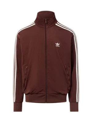 adidas Originals Bluza męska - Firebird Mężczyźni brązowy jednolity,