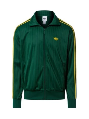 adidas Originals Bluza męska - Firebird Mężczyźni zielony w paski,
