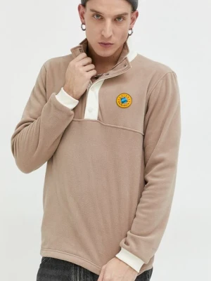 adidas Originals bluza męska kolor beżowy gładka