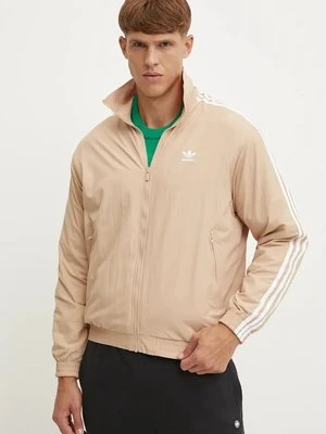 adidas Originals bluza męska kolor beżowy z aplikacją IZ3061