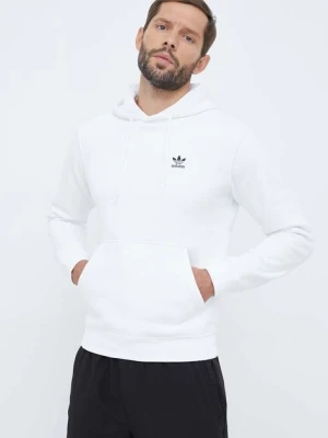 Zdjęcie produktu adidas Originals bluza męska kolor biały z kapturem gładka