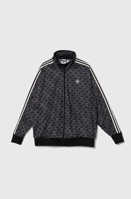 adidas Originals bluza męska kolor czarny wzorzysta IS0218