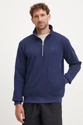 adidas Originals bluza męska kolor granatowy gładka IY2299