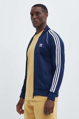 adidas Originals bluza Adicolor Classics SST Track Jacket męska kolor granatowy z aplikacją IR9866