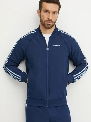 adidas Originals bluza męska kolor granatowy z aplikacją IX9626