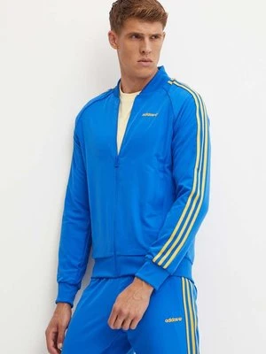 adidas Originals bluza męska kolor niebieski z aplikacją IW3235