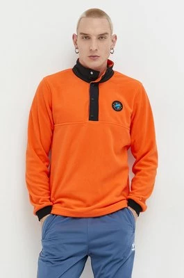 adidas Originals bluza męska kolor pomarańczowy z aplikacją