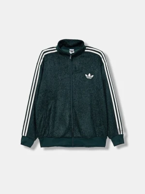 adidas Originals bluza Mohair damska kolor zielony z aplikacją KS7777