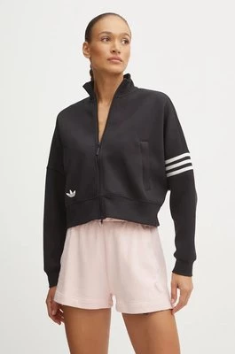 adidas Originals bluza Neuclassics CL Tracktop damska kolor czarny z aplikacją IW5601