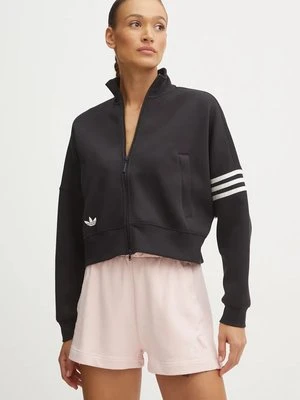 adidas Originals bluza Neuclassics CL Tracktop damska kolor czarny z aplikacją IW5601