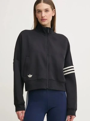 adidas Originals bluza Neuclassics damska kolor czarny wzorzysta JI8495