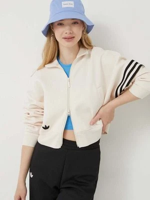 adidas Originals bluza Neuclassics Tracktop damska kolor biały z aplikacją IB7316-BIALY