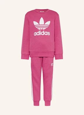 Adidas Originals Bluza Nierozpinana Trefoil Crew pink