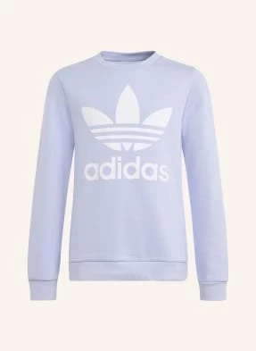 Adidas Originals Bluza Nierozpinana Trefoil lila