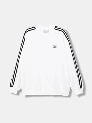 adidas Originals bluza Oversize Crew męska kolor biały z aplikacją JY1404
