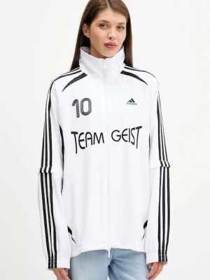 adidas Originals bluza Ovzd Tracktop damska kolor biały z nadrukiem KE7570