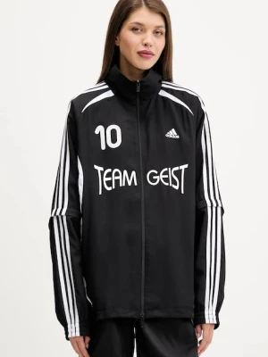 adidas Originals bluza Ovzd Tracktop damska kolor czarny z nadrukiem KE7569