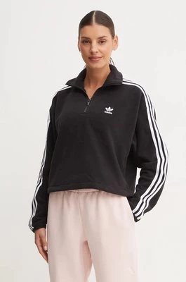 adidas Originals bluza polarowa Adicolor kolor czarny gładka IY7266