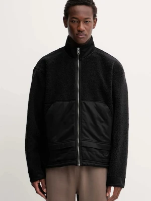 adidas Originals bluza polarowa Premium Essentials męska kolor czarny gładka JY2639