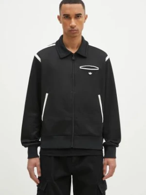 adidas Originals bluza Premium Tracktop męska kolor czarny z aplikacją JD3397