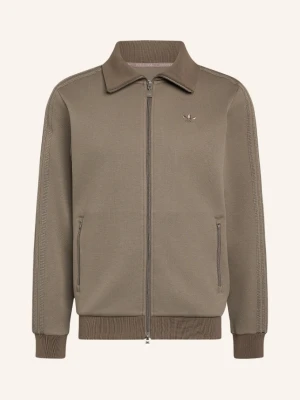 Adidas Originals Bluza Rozpinana Beckenbauer Premium braun OLIWKOWY