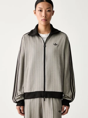 adidas Originals bluza rozpinana damska beżowy