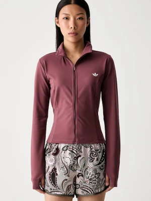 adidas Originals bluza rozpinana damska Essentials czerwony