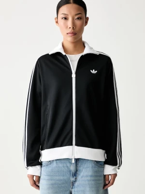 adidas Originals bluza rozpinana damska z bawełną Beckenbauer czarny