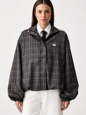 adidas Originals bluza rozpinana damska z wiskozą Advanced Archive brązowy