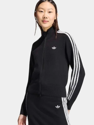 adidas Originals bluza rozpinana damska z wiskozą Firebird czarny