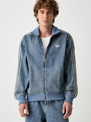 adidas Originals bluza rozpinana męska jeansowa Firebird Adicolor Denim niebieski