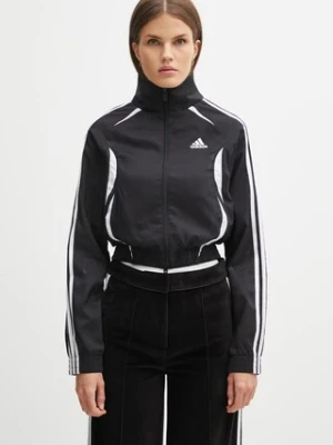 adidas Originals bluza Slim Tracktop damska kolor czarny z aplikacją KE9786
