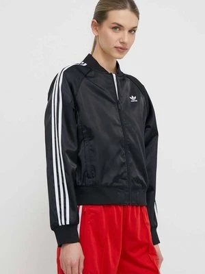 adidas Originals bluza SST Loose damska kolor czarny z aplikacją IU2533