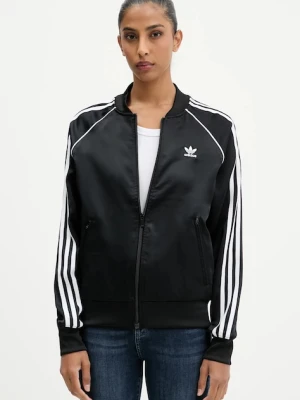 adidas Originals bluza SST SATIN damska kolor czarny z aplikacją JZ6733
