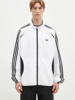 adidas Originals bluza Teamgeist Tracktop męska kolor biały wzorzysta JP1116