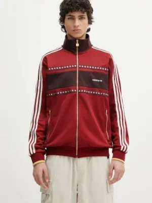 adidas Originals bluza Track Top męska kolor czerwony z aplikacją KA4388
