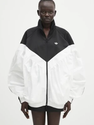 adidas Originals bluza Tracktop damska kolor biały wzorzysta JZ6777