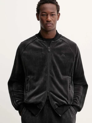 adidas Originals bluza welurowa Sst Tt męska kolor szary z aplikacją JX1559