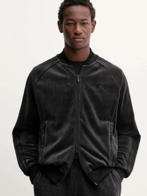 adidas Originals bluza welurowa Sst Tt męska kolor szary z aplikacją JX1559