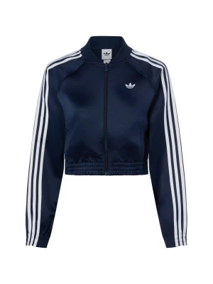 adidas Originals bluza z kapturem Kobiety Sztuczne włókno niebieski