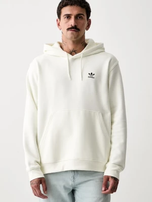 adidas Originals bluza z kapturem męska z bawełną beżowy