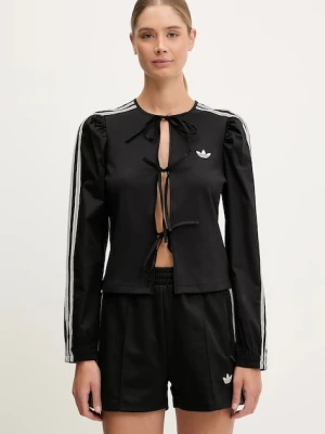 Zdjęcie produktu adidas Originals bluzka Blouse damskie kolor czarny z aplikacją KC0762