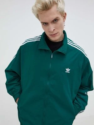 adidas Originals bluzka męska kolor zielony przejściowa IT2494