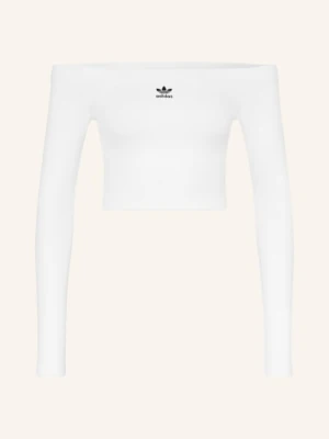 Adidas Originals Bluzka Z Odkrytymi Ramionami Essentials weiss
