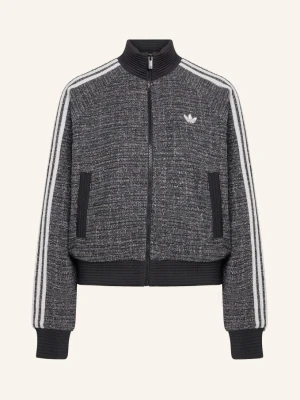 Adidas Originals Bomberka Typu Bluzon Z Tkaniny Bouclé Bouclé Vintage schwarz