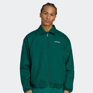 adidas Originals Brushed Trainingsjacke mężczyźni Komplety dresowe zielony rozmiar Odzież