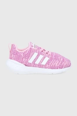 adidas Originals Buty dziecięce Swift Run 22 GW8185 kolor różowy